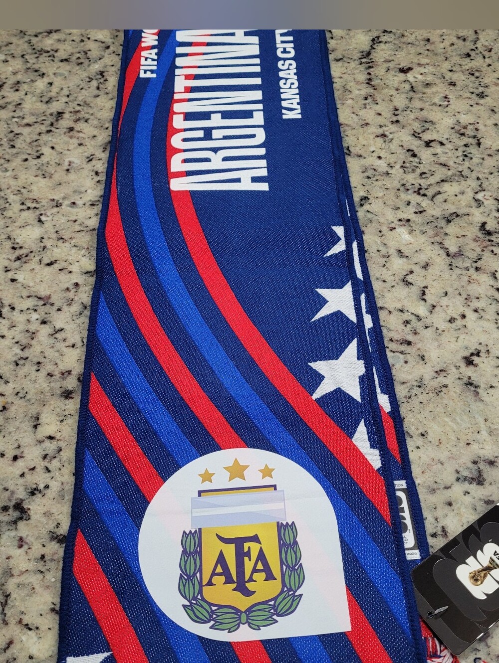 Fifa World Cup 2026 Argentina VS Switzerland Scarf Kansas City Soccer